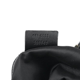 Gucci 001 4033 Black GG Bamboo Shoulder Bag