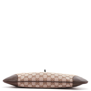Gucci 001 4057 Beige Brown GG Jackie Shoulder Bag