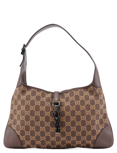 Gucci 001 4057 Brown GG Jackie Shoulder Bag