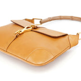 Gucci 001 4096 Tan Leather Jackie Bamboo Bag