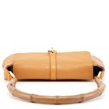 Gucci 001 4096 Tan Leather Jackie Bamboo Bag