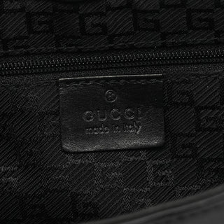 Gucci 001 4142 Anthracite Canvas Square G Shoulder Bag