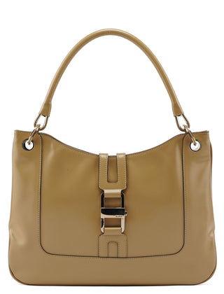 Gucci 001 4148 Beige Patent Leather Jackie Bag