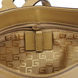 Gucci 001 4150 Yellow Patent Leather Jackie Shoulder Bag