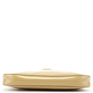 Gucci 001 4150 Yellow Patent Leather Jackie Shoulder Bag