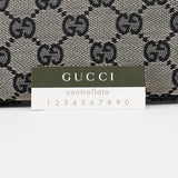 Gucci 001 4158 Beige Black GG Shoulder Bag