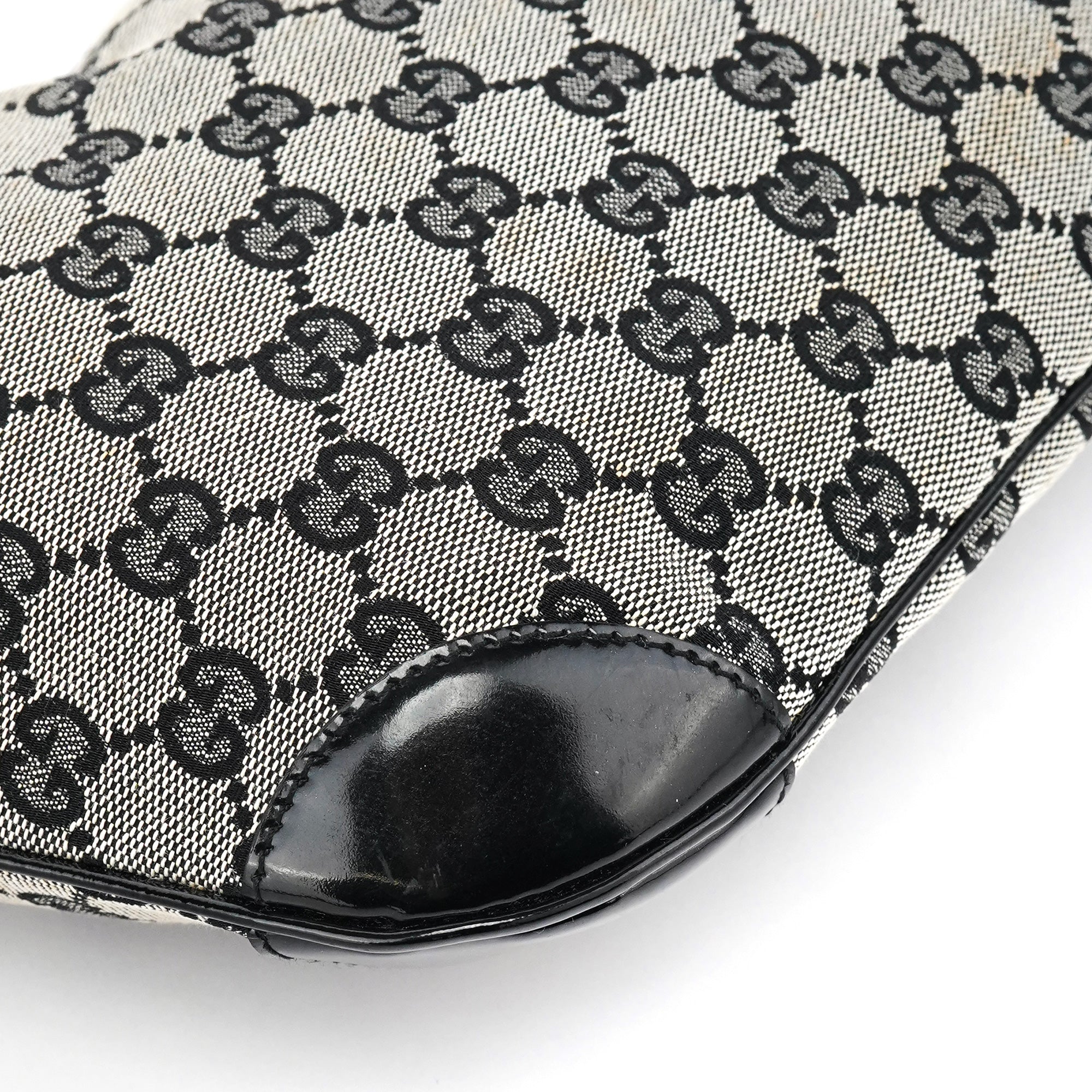 Gucci 001 4158 Grey GG Shoulder Bag