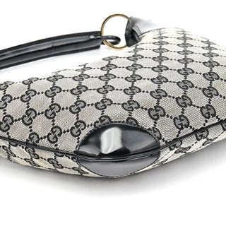 Gucci 001 4158 Grey GG Shoulder Bag