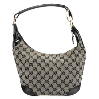 Gucci 001 4158 Grey GG Shoulder Bag
