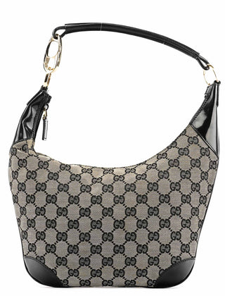 Gucci 001 4158 Grey GG Shoulder Bag