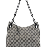Gucci 001 4168 Beige GG Chain Shoulder Bag