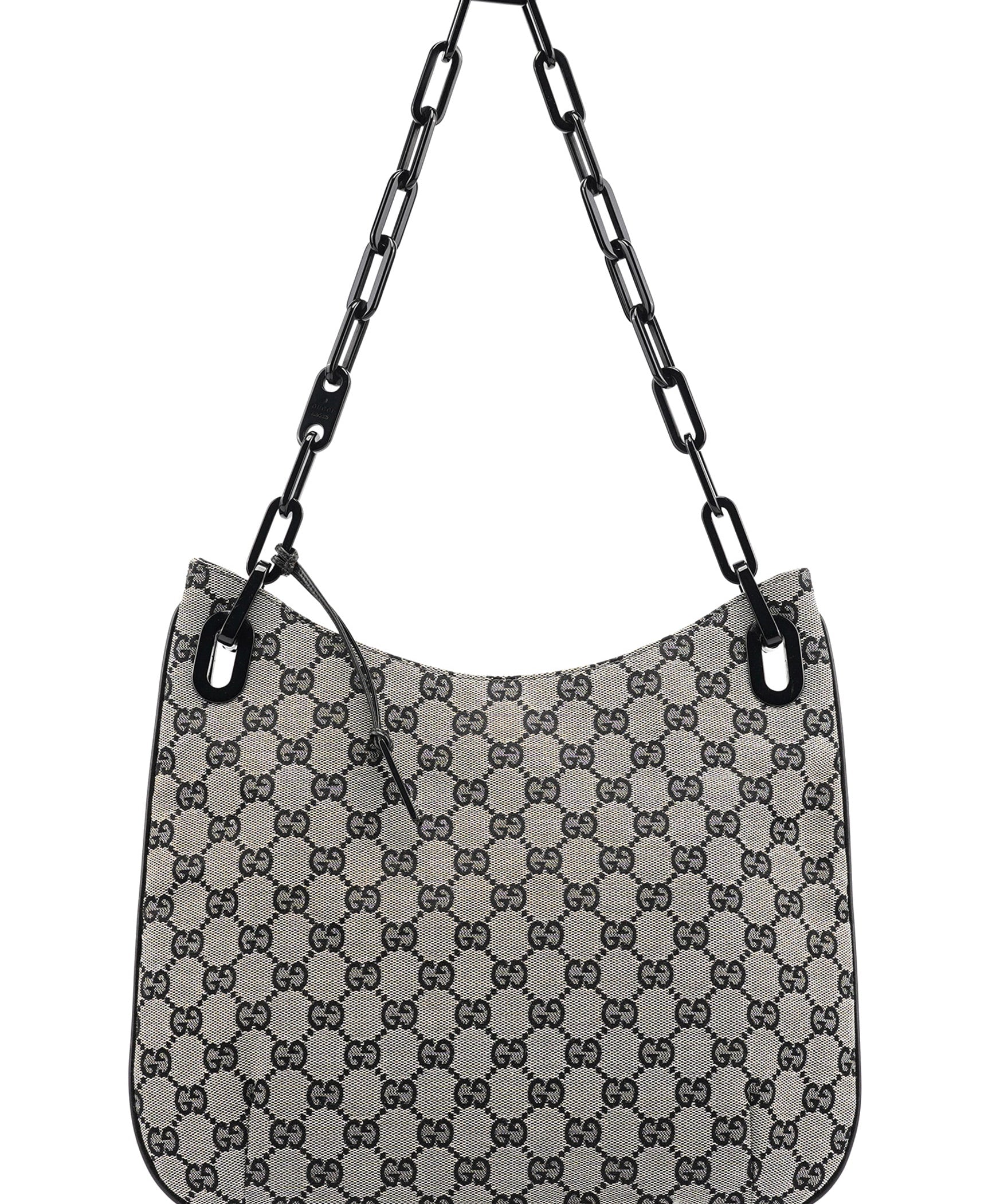Gucci 001 4168 Beige GG Chain Shoulder Bag