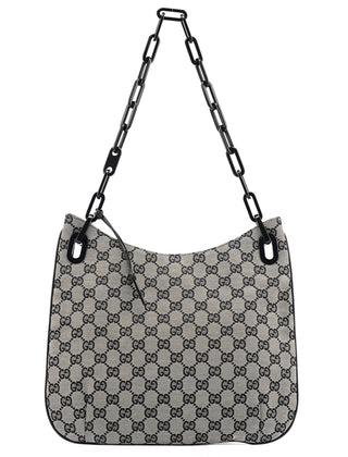 Gucci 001 4168 Beige GG Chain Shoulder Bag