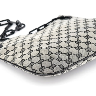 Gucci 001 4168 Beige GG Chain Shoulder Bag