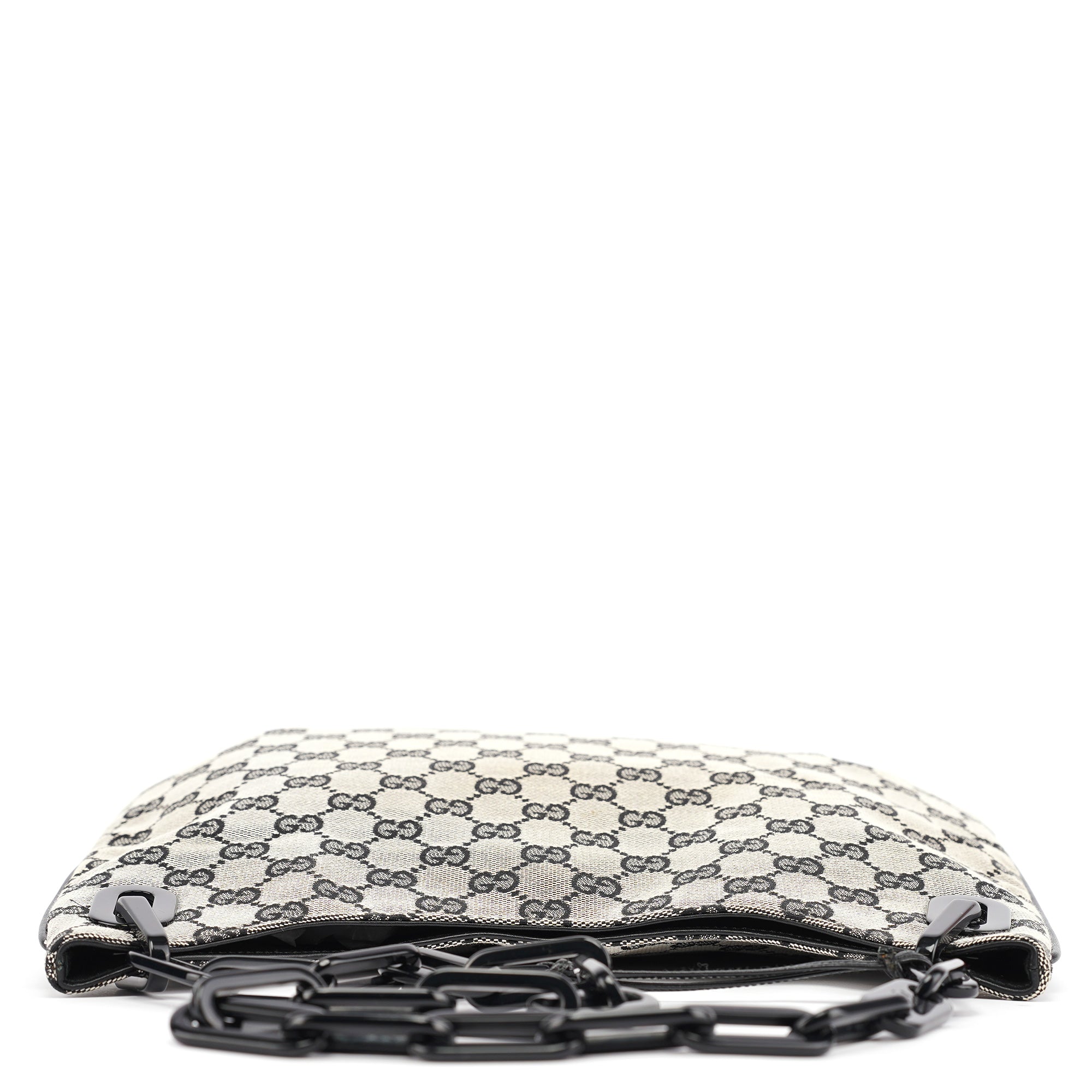 Gucci 001 4168 Beige GG Chain Shoulder Bag