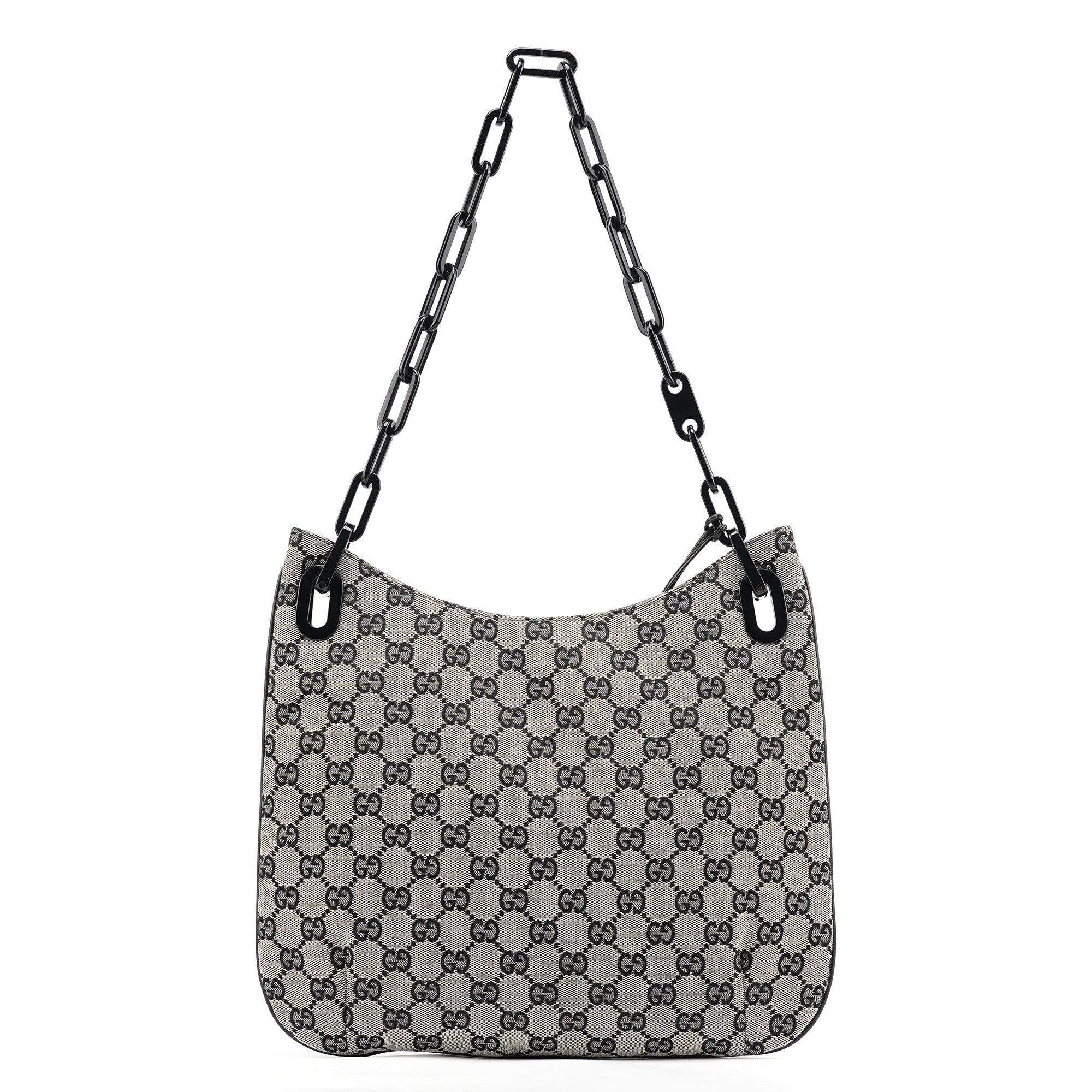 Gucci 001 4168 Beige GG Chain Shoulder Bag