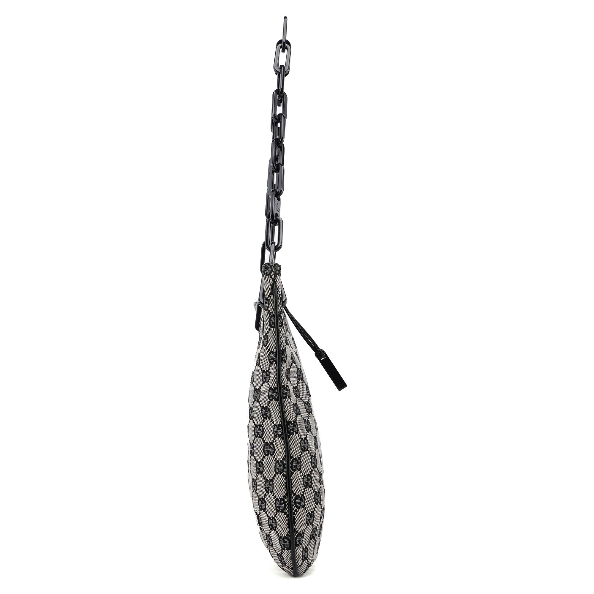 Gucci 001 4168 Beige GG Plastic Chain Shoulder Bag