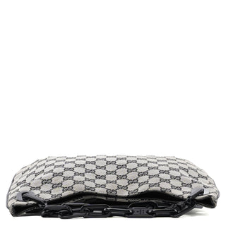 Gucci 001 4168 Beige GG Plastic Chain Shoulder Bag