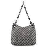 Gucci 001 4168 Beige GG Plastic Chain Shoulder Bag