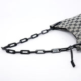 Gucci 001 4168 Beige GG Plastic Chain Shoulder Bag