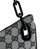 Gucci 001 4168 Beige GG Plastic Chain Shoulder Bag