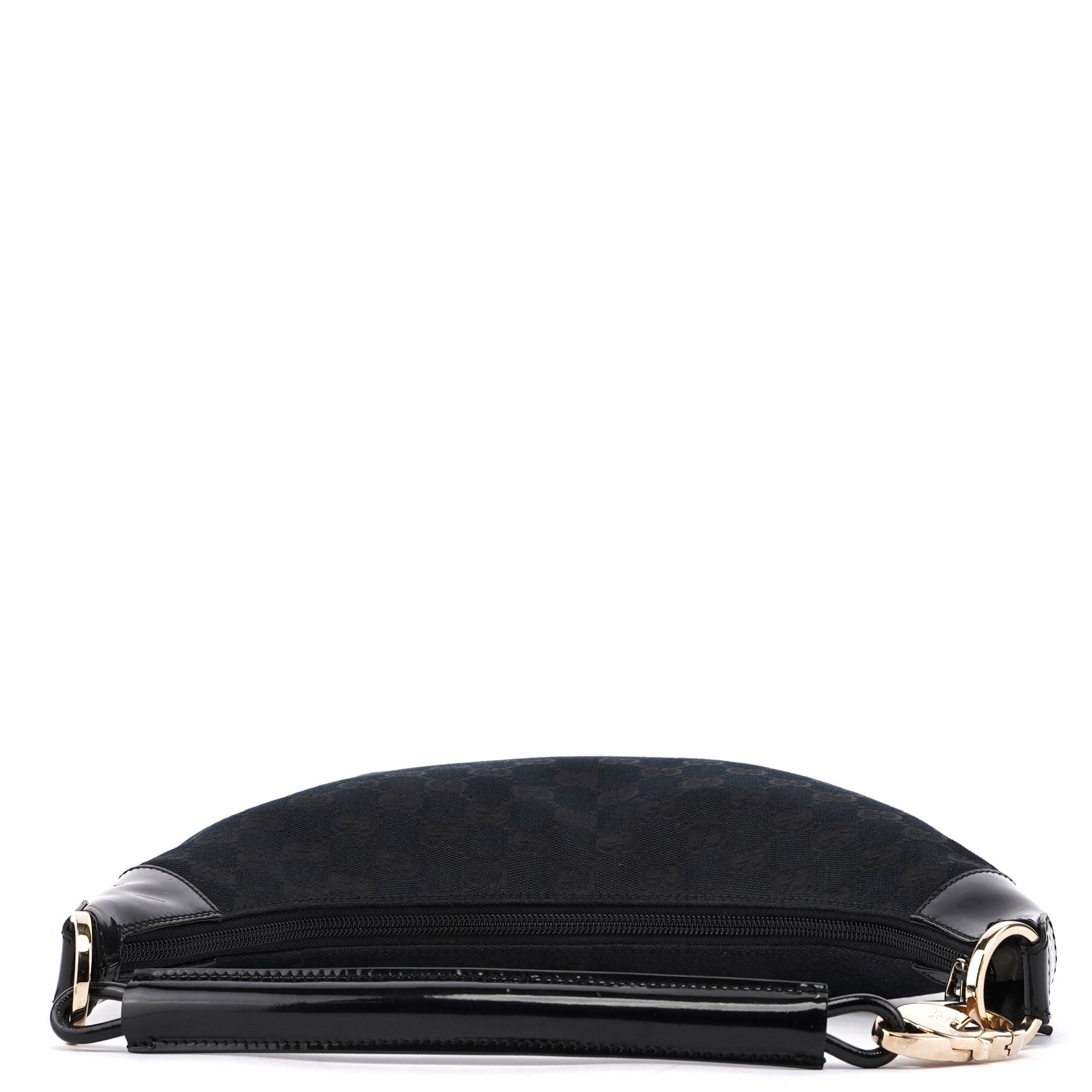 Gucci 001 4185 Black GG Shoulder Bag