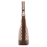 Gucci 001 4204 Beige Brown GG Shoulder Bag