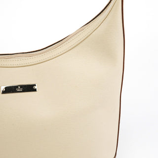 Gucci 001 4204 Beige Leather Hobo Shoulder Bag