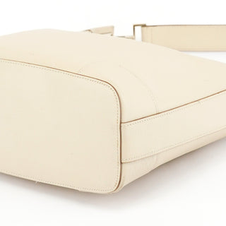 Gucci 001 4204 Beige Leather Hobo Shoulder Bag