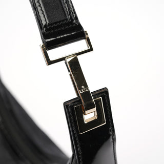 Gucci 001 4204 Black GG Shoulder Bag