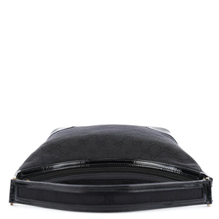 Gucci 001 4204 Black GG Shoulder Bag