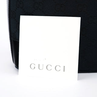 Gucci 001 4204 Black GG Shoulder Bag