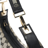 Gucci 001 4204 Grey GG Shoulder Bag