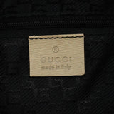 Gucci 001 4204 Ivory Leather One-Shoulder Bag