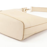 Gucci 001 4204 Ivory Leather One-Shoulder Bag