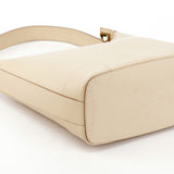 Gucci 001 4204 Ivory Leather One-Shoulder Bag
