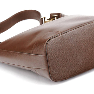 Gucci 001 4204 Light Brown Leather Shoulder Bag