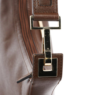 Gucci 001 4204 Light Brown Leather Shoulder Bag