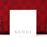 Gucci 001 4204 Red GG Hobo Shoulder Bag