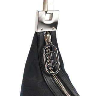 Gucci 001 4205 Black GG Shoulder Bag