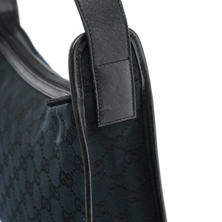 Gucci 001 4205 Black GG Shoulder Bag