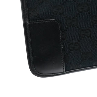 Gucci 001 4205 Black GG Shoulder Bag