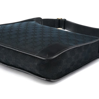 Gucci 001 4205 Black GG Shoulder Bag