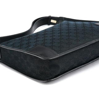 Gucci 001 4205 Black GG Shoulder Bag