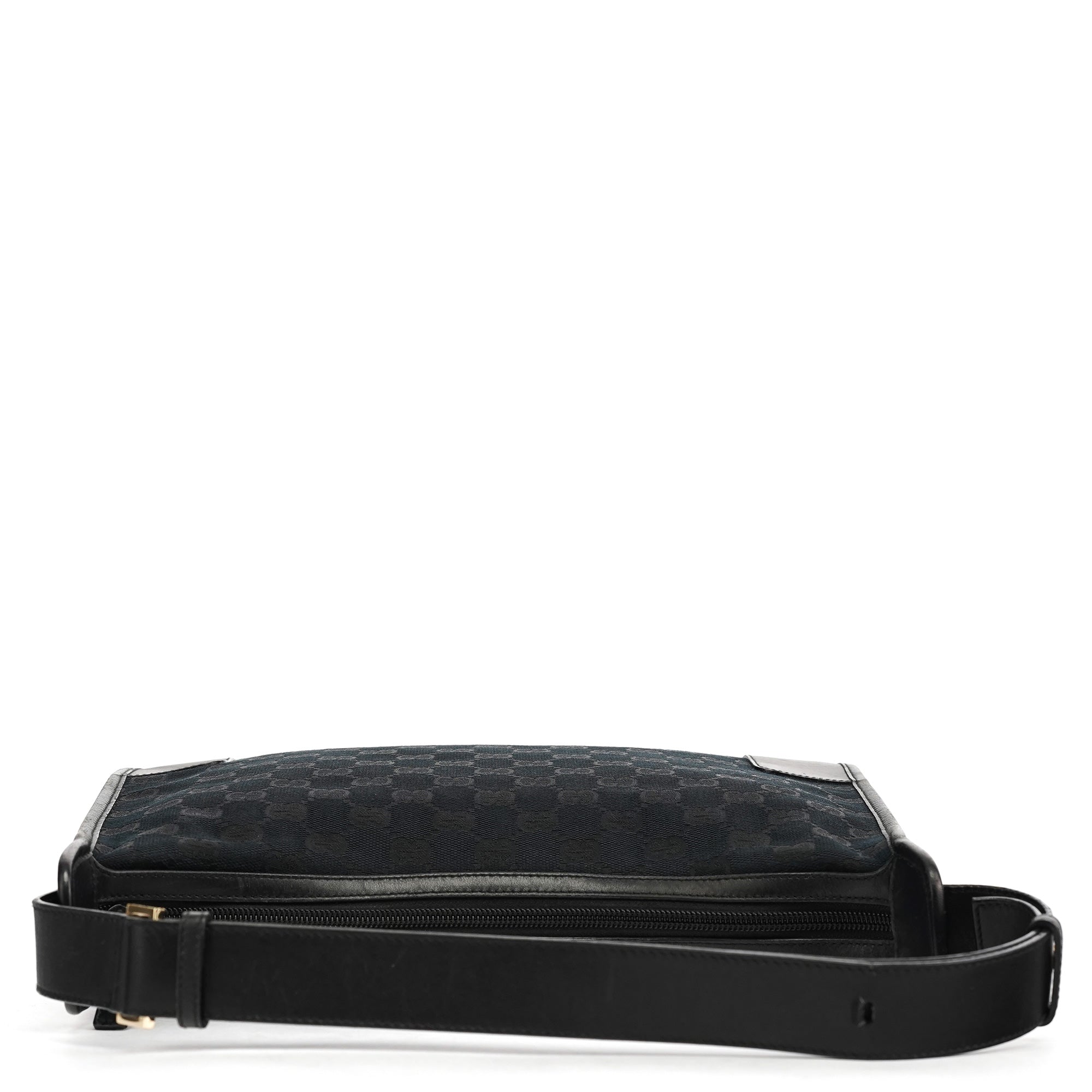 Gucci 001 4205 Black GG Shoulder Bag