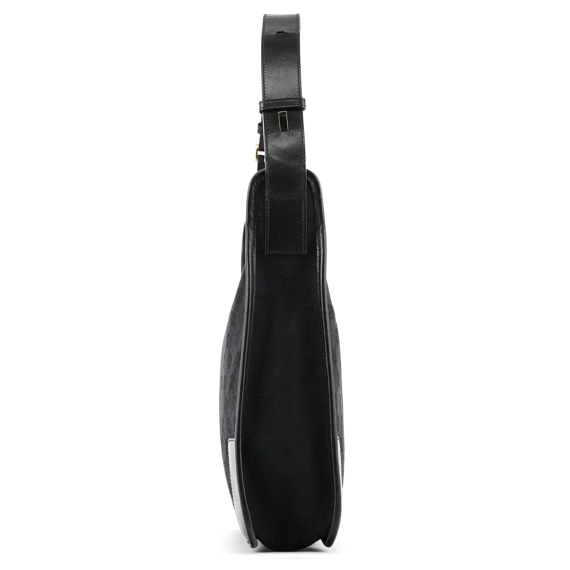Gucci 001 4205 Black GG Shoulder Bag