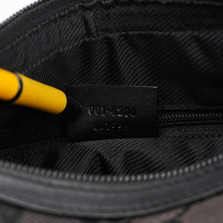 Gucci 001 4206 Anthracite GG Leather Shoulder Bag