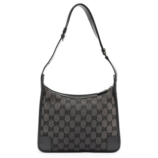 Gucci 001 4206 Anthracite GG Leather Shoulder Bag