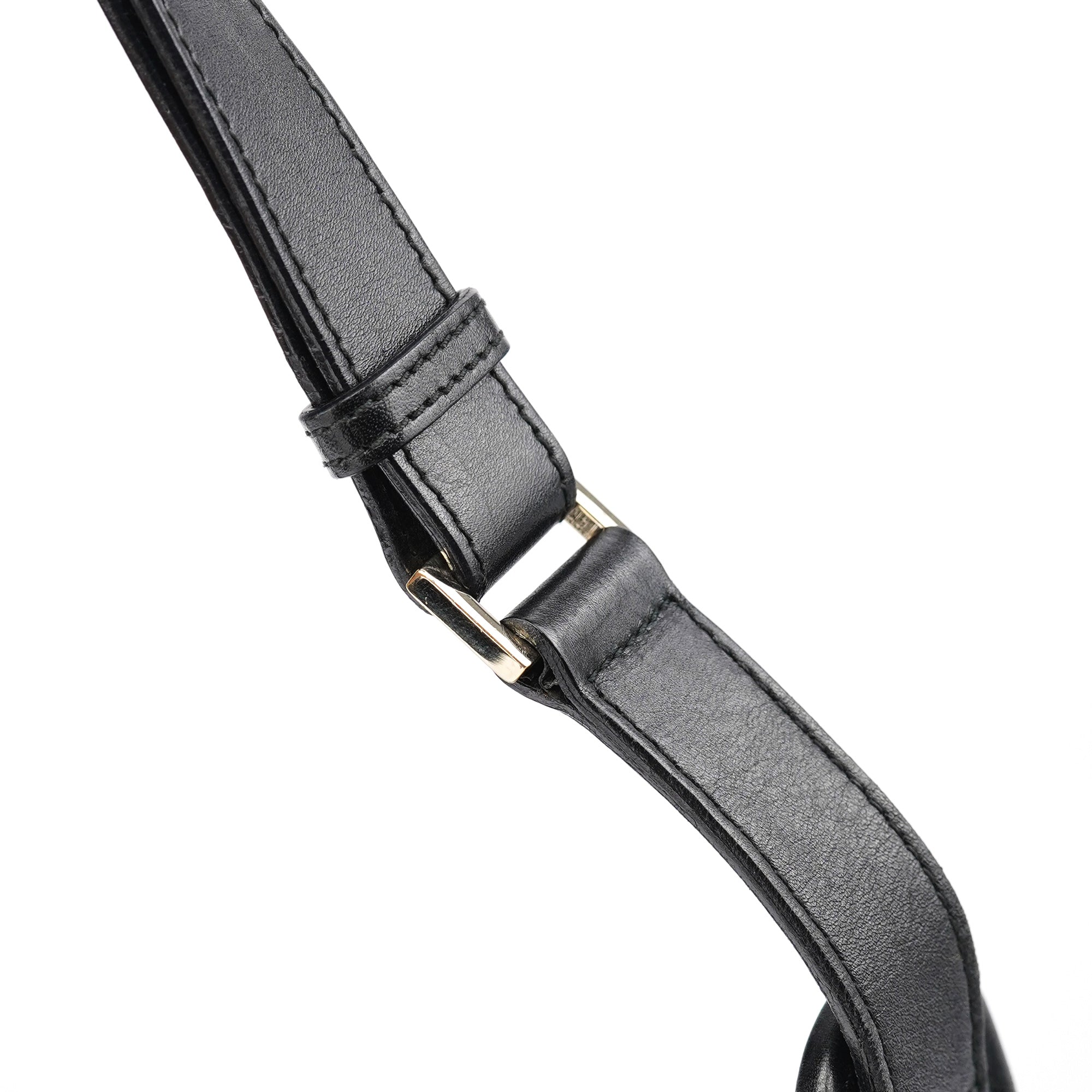 Gucci 001 4206 Anthracite GG Leather Shoulder Bag