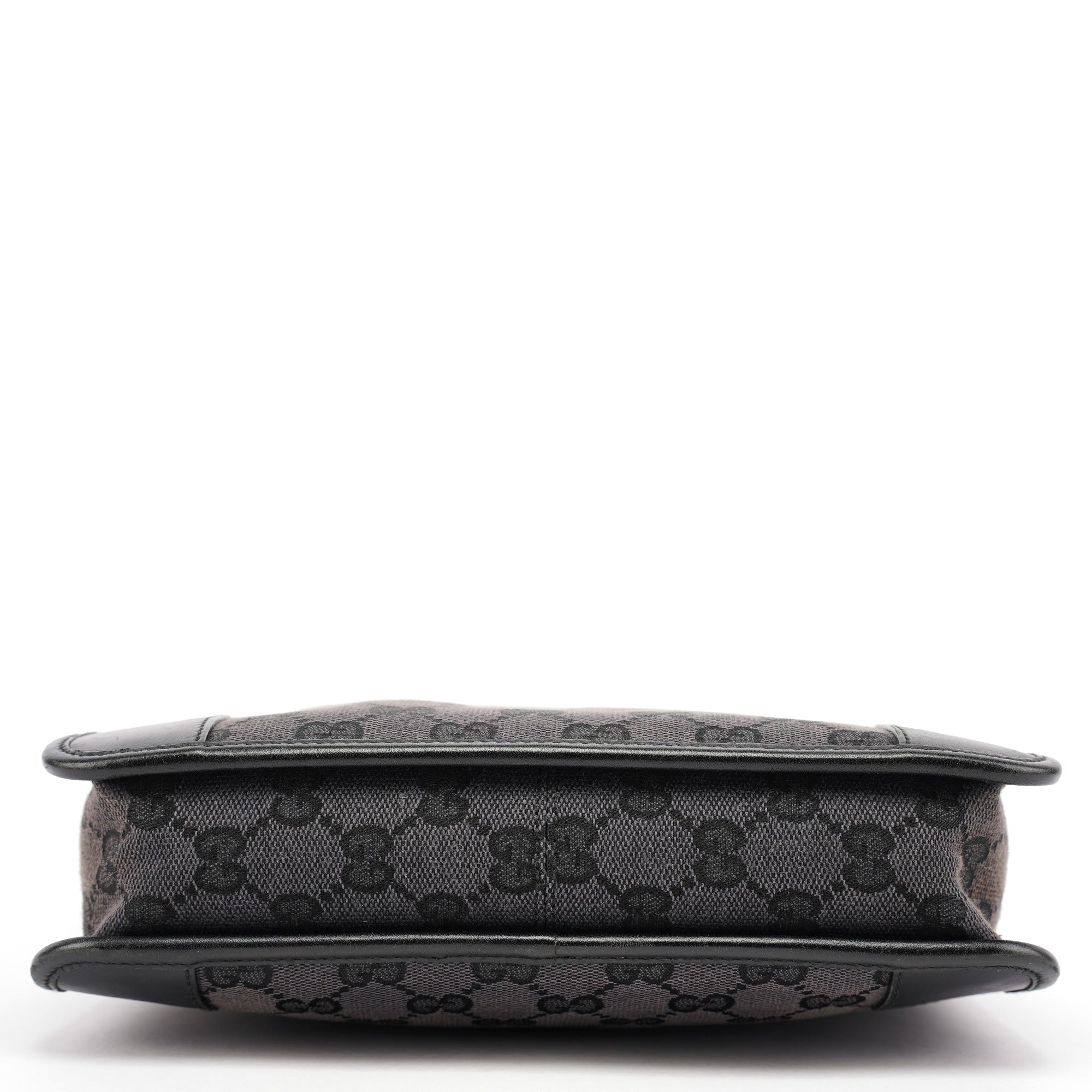 Gucci 001 4206 Anthracite GG Leather Shoulder Bag